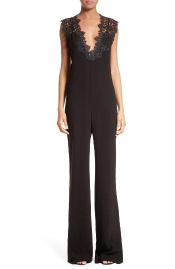 Women's Theory Zuzanna Wide Leg Crepe Jumpsuit