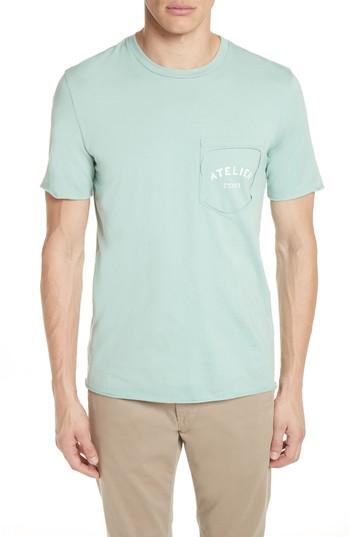 Men's Maison Margiela Missing Pocket T-shirt Eu - Green