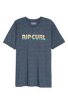 Men's Rip Curl Pumped Mock Twist Graphic T-shirt, Size - Blue