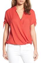 Women's Ella Moss Stella Tie Sleeve Blouse - Red