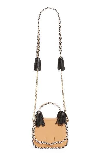 Rebecca Minkoff Chase Leather Saddle Bag - Orange