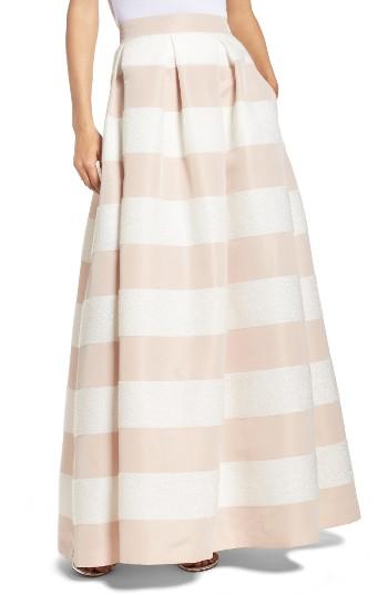 Women's Eliza J Stripe Ball Skirt