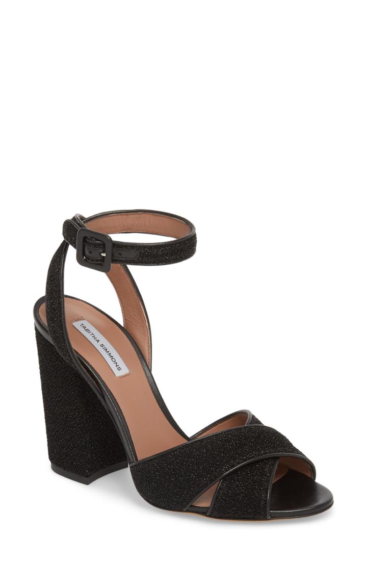 Women's Tabitha Simmons Connie Ankle Strap Sandal Us / 41eu - Black
