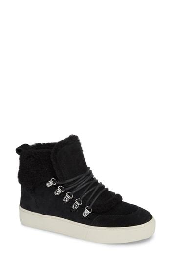 Women's Marc Fisher D Sana Sneaker, Size 5 M - Black