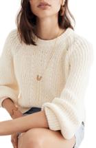 Women's Madewell Balloon Sleeve Pullover Sweater