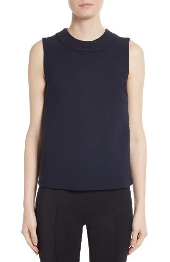 Women's Victoria, Victoria Beckham Stretch Wool Top