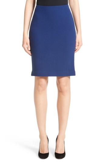 Women's Armani Collezioni Double Crepe Pencil Skirt