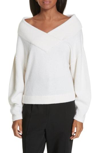 Women's Ji Oh Crop Wool & Cashmere Sweater
