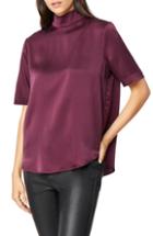 Women's Habitual Elsa Back Button Silk Blouse