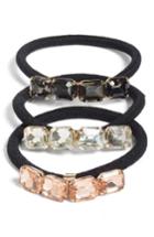 Tasha 3-pack Stone Ponytail Holders