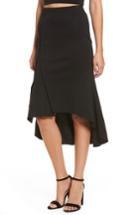 Women's Moon River Ruffle High/low Skirt