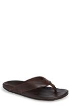 Men's Olukai Hokule A Kia Flip Flop M - Brown