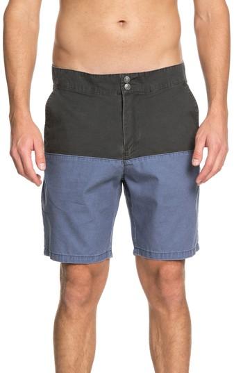 Men's Quiksilver Mad Wax Block Shorts - Black