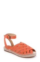 Women's Splendid Sheryl Espadrille Ankle Strap Sandal .5 M - Orange