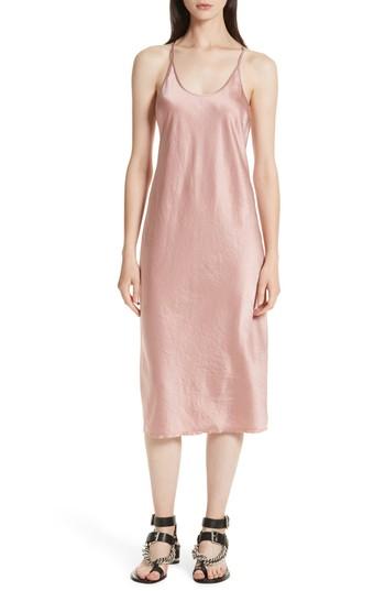 Women's T By Alexander Wang Racerback Slipdress - Pink