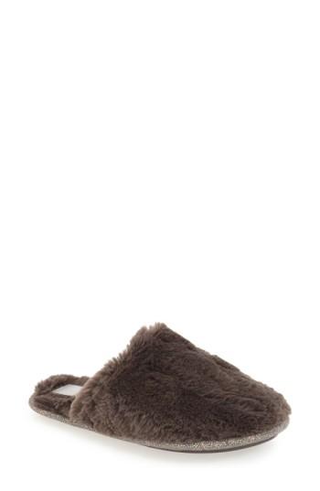 Women's Daniel Green 'holland' Scuff Slipper M - Grey
