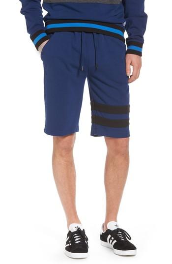 Men's Calvin Klein Jeans Stripe Athletic Shorts - Blue