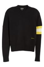 Men's Calvin Klein 205w39nyc Cashmere Stripe Sleeve Sweater