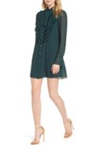 Women's Bailey 44 Near Death Ruffle Shirtdress - Blue/green