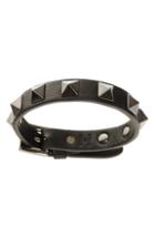 Men's Valentino Garavani Rockstud Leather Bracelet