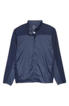Men's Nike Shield Core Zip Golf Jacket - Blue