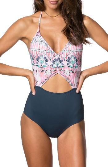 Women's O'neill Starlis One-piece Swimsuit - Blue