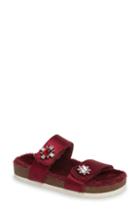 Women's Tory Burch Celia Genuine Shearling Slide Sandal