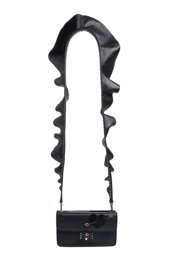 Valentino Garavani Very V Mini Leather Shoulder Bag -