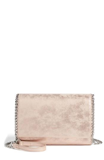 Women's Chelsea28 Faux Leather Wallet On A Chain - Pink