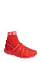 Women's Tory Sport Performance Sock Sneaker M - Red