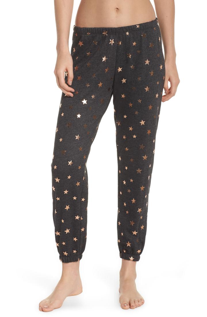 Women's Spiritual Gangster Stars Perfect Knit Pants - Black