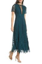 Women's Foxiedox Fiona Lace Midi Dress - Blue/green