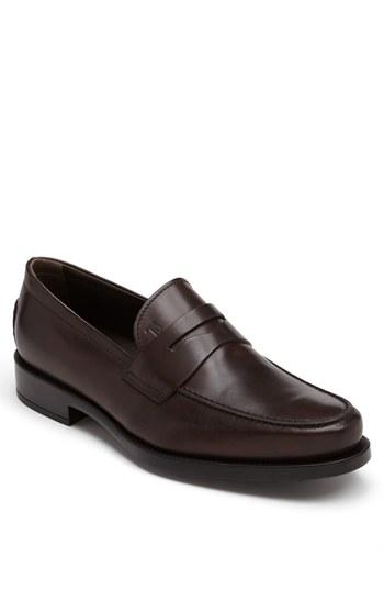 Men's Tod's 'boston' Penny Loafer Us / 6uk M - Brown