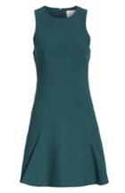 Women's Cinq A Sept Elizabeth Fit & Flare Dress - Green