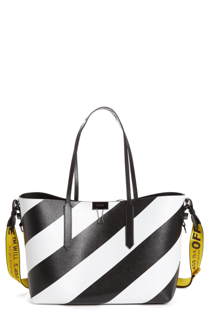 Off-white Medium Diagonal Tote -