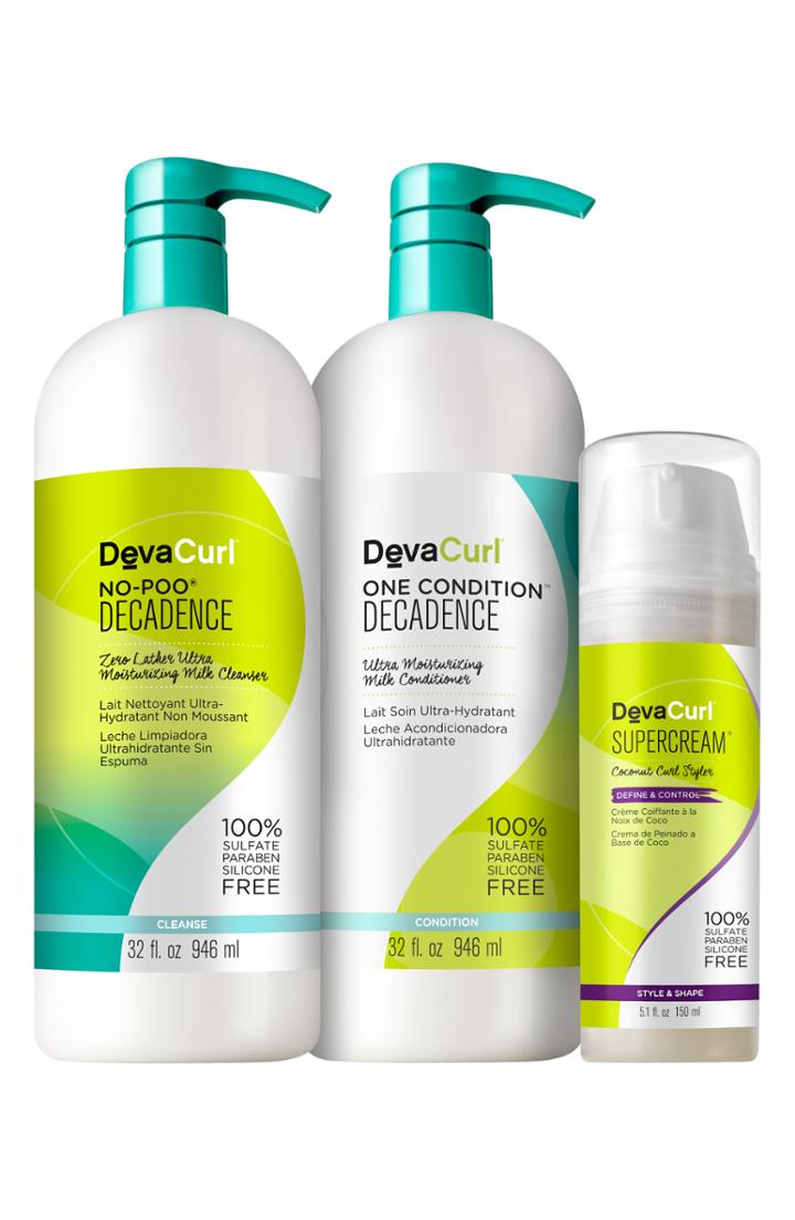 Devacurl Bigger Better Basics For Super Curly Hair Set, Size