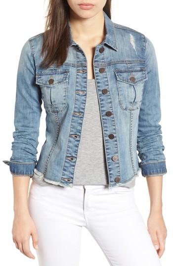 Women's Kut From The Kloth Kara Denim Jacket - Blue