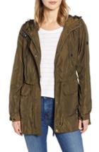 Women's Sam Edelman Hooded Water Resistant Parka - Green