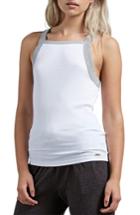 Women's Volcom Lil Rib Tank - White