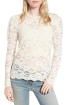 Women's Hinge Lace Top - Ivory