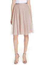 Women's Needle & Thread Dotted Tulle A-line Skirt
