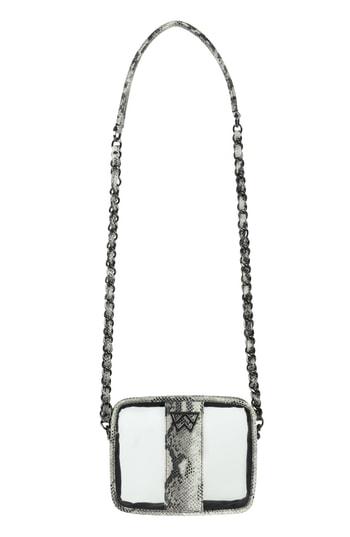 Kelly Wynne Clear Mingle Mingle Mini Crossbody Bag - Grey