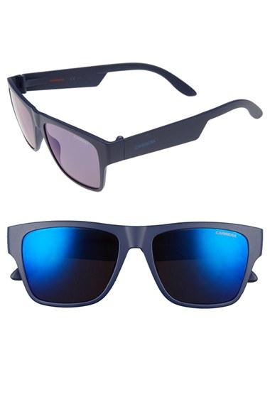 Men's Carrera Eyewear 55mm Retro Sunglasses - Blue