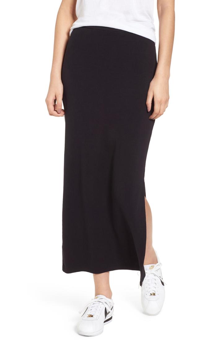Women's Stateside Side Slit Midi Skirt