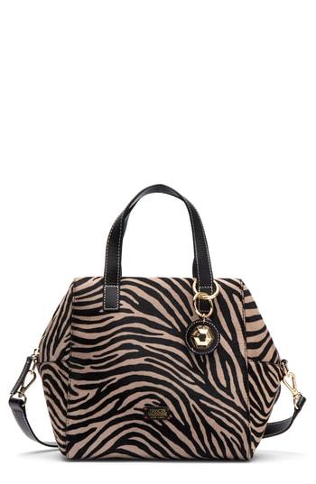 Frances Valentine Sabrina Genuine Calf Hair Satchel -