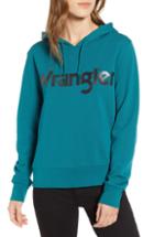 Women's Wrangler Logo Sweatshirt - Blue