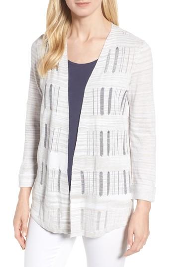 Women's Nic+zoe Streets Of Santa Fe Open Cardigan - Brown