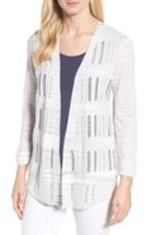 Women's Nic+zoe Streets Of Santa Fe Open Cardigan - Brown