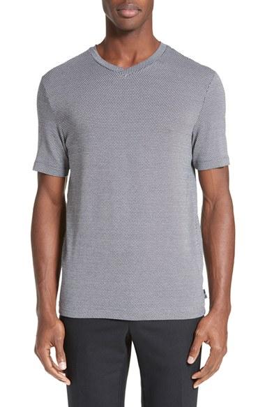 Men's Armani Collezioni Jacquard T-shirt