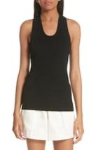 Women's Helmut Lang Twist Back Tank Top - Black